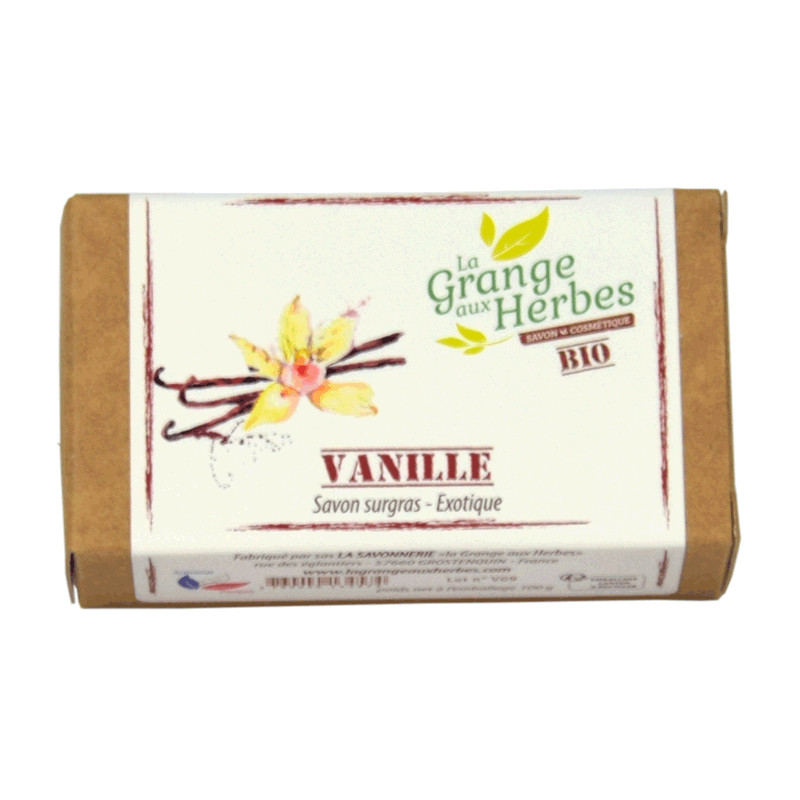 Savon bio Vanille