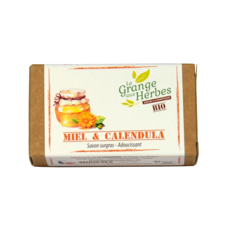 Honey Calendula Organic Soap