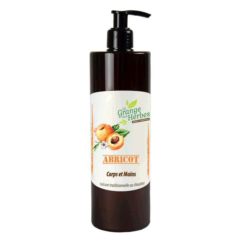 Apricot liquid soap