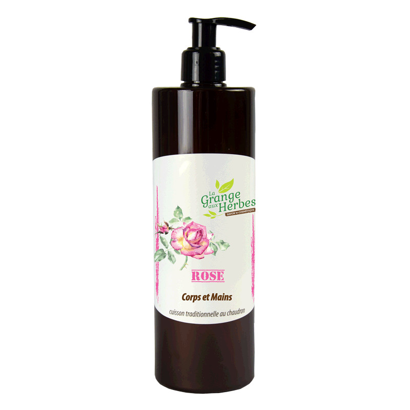 Rose liquid soap