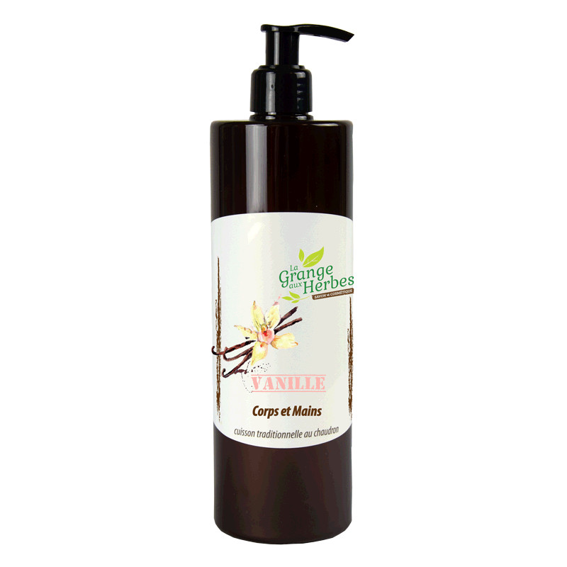 Vanilla liquid soap