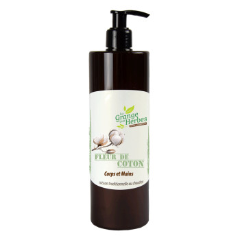 Cotton flower liquid soap