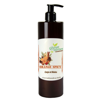 Savon liquide corps & mains - Orange Spicy