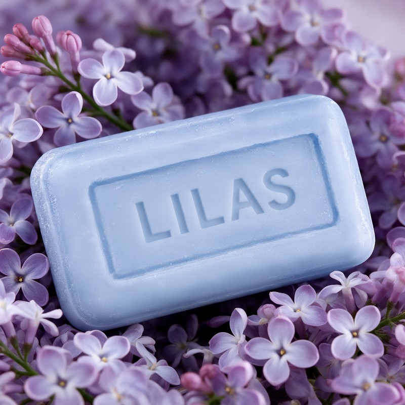 Lilac soap