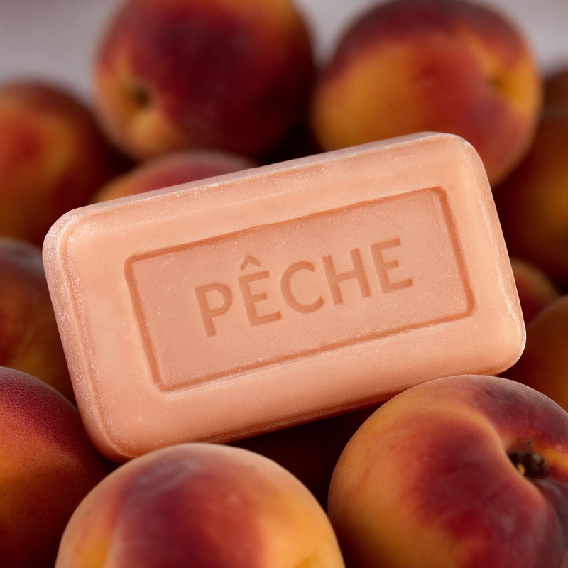 Peach soap