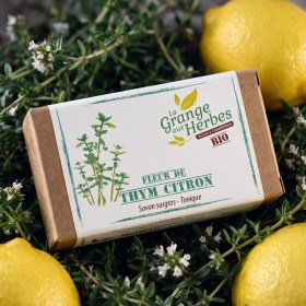 Savon bio Thym citron