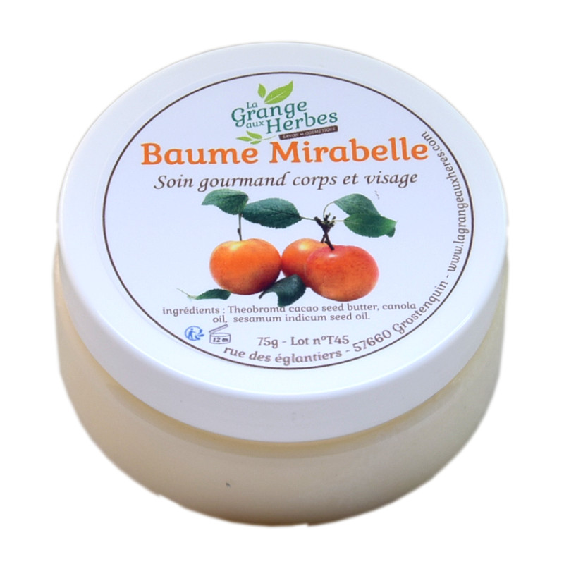 Super-soft mirabelle balm