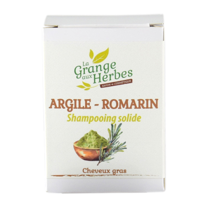 Shampooing solide - Argile et Romarin