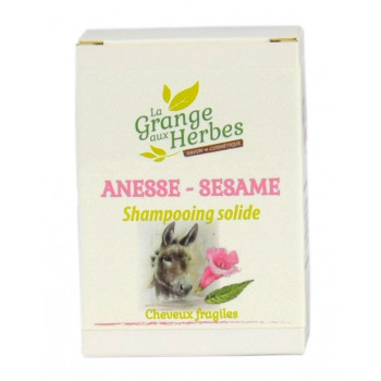 Shampooing solide - lait d'ânesse et Sésame Shampooing solide - lait d'ânesse et Sésame