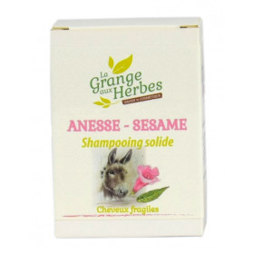 Shampooing solide - lait d'ânesse et Sésame