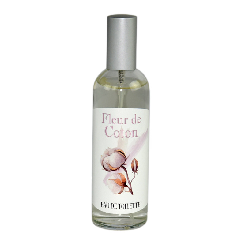 eau de toilette fleur de coton, parfum coton, parfum artisanal, parfum  naturel, la grange aux herbes