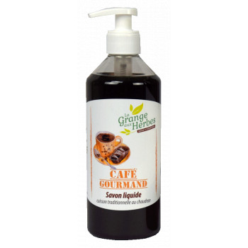 Gourmet coffee liquid soap